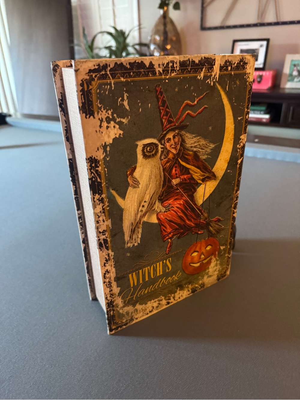 Vintage-Style Halloween Decorative Book - Picture 2 of 5